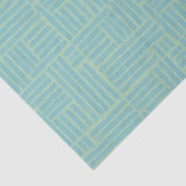 Groene inktrollerstrepen tissuepapier (Detail)