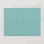Groene Inspirerende Hoop Vlinder Briefkaart (Achterkant)