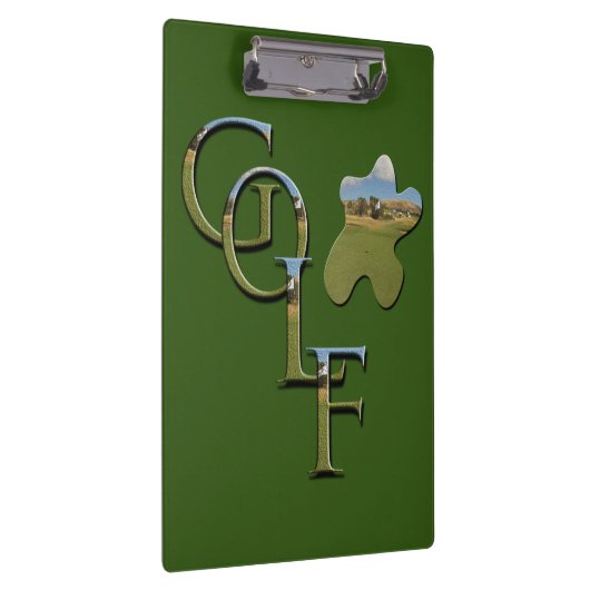 Groene Interlinked Golfnaam, Klembord (Rechts)