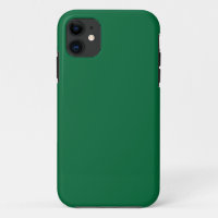 Groene iPhone Hoes Mat Minimalistisch Slank Omhuls