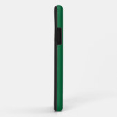 Groene iPhone Hoes Mat Minimalistisch Slank Omhuls (Achterkant/rechts)