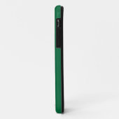 Groene iPhone Hoes Minimalistisch Effene Matte (Achterkant/links)
