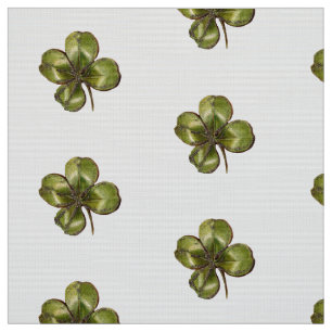 GROENE IRISH SHAMROCK STOF