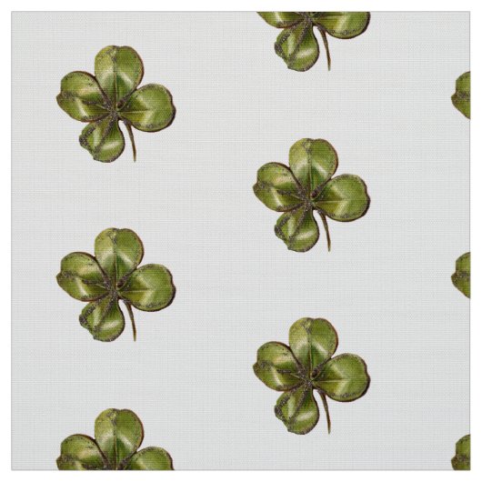 GROENE IRISH SHAMROCK STOF (Swatch)