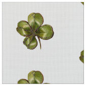 GROENE IRISH SHAMROCK STOF (Close Up)