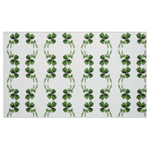 GROENE IRISH SHAMROCK STOF