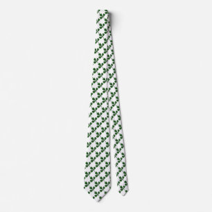 GROENE IRISH SHAMROCK STROPDAS