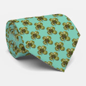 GROENE IRISH SHAMROCKS PATRICK'S DAY PARTY STROPDAS (Opgerold)