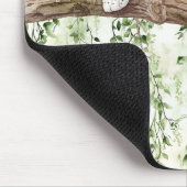 Groene Ivy Abstract Oerwoud luipaard in de boom Muismat (Hoek)