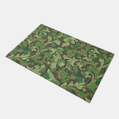 Groene Ivy en Acanthus verlaten Garden Mat (Schuin)