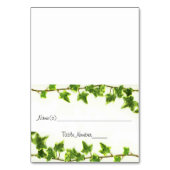 Groene Ivy - Escort Tafelnummer Kaarten (Voorkant)