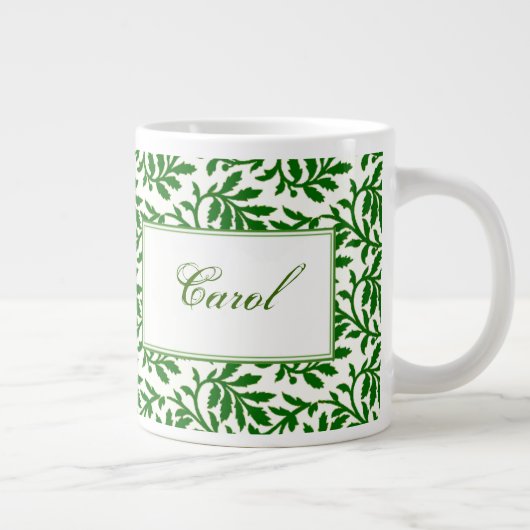 Groene Ivy Specialized Mug Grote Koffiekop (Rechts)