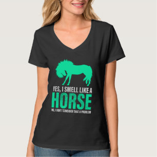 Groene Ja Ik Ruik Als Een Paard T-Shirt