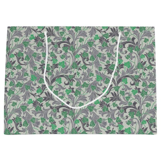  groene jachtwijnen die op Trellis groeien Groot Cadeauzakje (Voorkant)