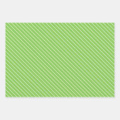 Groene Jaloezie  Inpakpapier Vel (Voorkant)