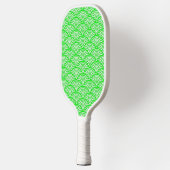 Groene Japanse golven Pickleball Paddle (Links)