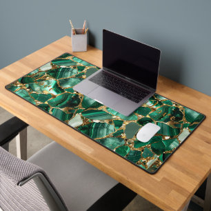 Groene Jasper Desk Mat