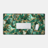 Groene Jasper Desk Mat (Keyboard & Muis)