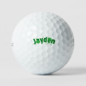 Groene Jayden Naam, Golfballen (Voorkant)