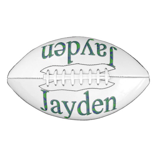 Groene Jayden naam, Voetbal American Football (Voorkant)