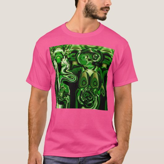 Groene jeugd t-shirt (Voorkant)