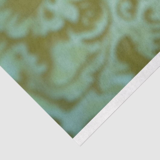 Groene Jewel-Encrusted Peacock Spider Art Tissuepapier (Detail)