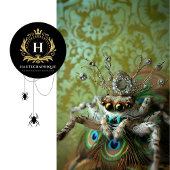 Groene Jewel-Encrusted Peacock Spider Art Tissuepapier