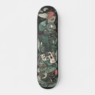 Groene Joker Monster Videogame Persoonlijk Skateboard