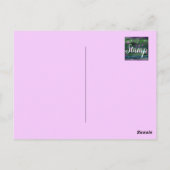 Groene Jouw naam Briefkaart (Achterkant)