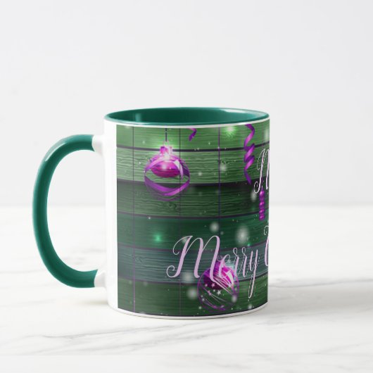 groene Jouw naam Mok (Links)
