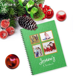 Groene Joyoux Noel fotoboek Notitieboek