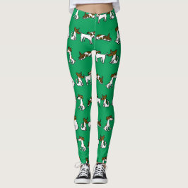 Groene JRT broekjes Leggings