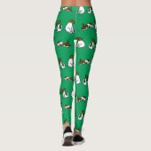 Groene JRT-leggings Leggings (Achterkant)