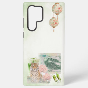 Groene Junk Journal Samsung Hoes Galaxy Hoesje
