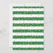 Groene Jurk Westerse Prinses Verjaardag Kaart (Achterkant)