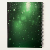 Groene Kaarsen Kerst Vakantie Planner (Achterkant)
