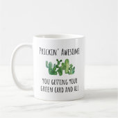 Groene kaart Amerikaanse immigrant - Mok (Links)