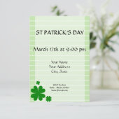 Groene kaart met het omgekeerde op de achterzijde (Staand voorkant)