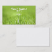 groene kaart visitekaartje (Voorkant / Achterkant)
