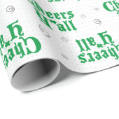 Groene kaas Y'all-omslagpapier Cadeaupapier (Rol Hoek)