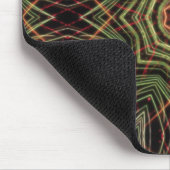 Groene Kaleidoscoop Muismat (Hoek)