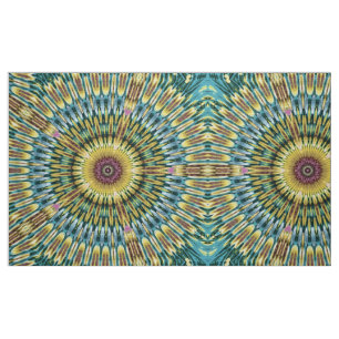 Groene Kaleidoscoop Zomer Stof
