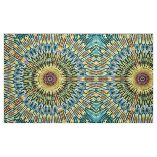 Groene Kaleidoscoop Zomer Stof (Fat Quarter)