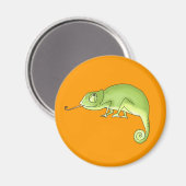Groene kameleon magneet (Voorkant / Achterkant)