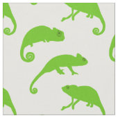 Groene kameleon patroon leuk reptiel stof (Close Up)