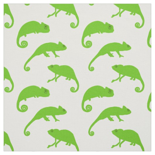 Groene kameleon patroon leuk reptiel stof (Swatch)
