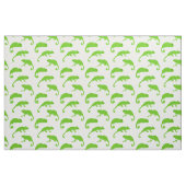 Groene kameleon patroon leuk reptiel stof (Fat Quarter)