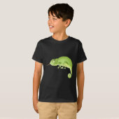 Groene kameleon t-shirt (Voorkant volledig)