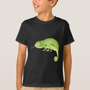Groene kameleon t-shirt