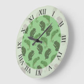 Groene Kameleons Hagedis Kunst  Grote Klok (Hoek)